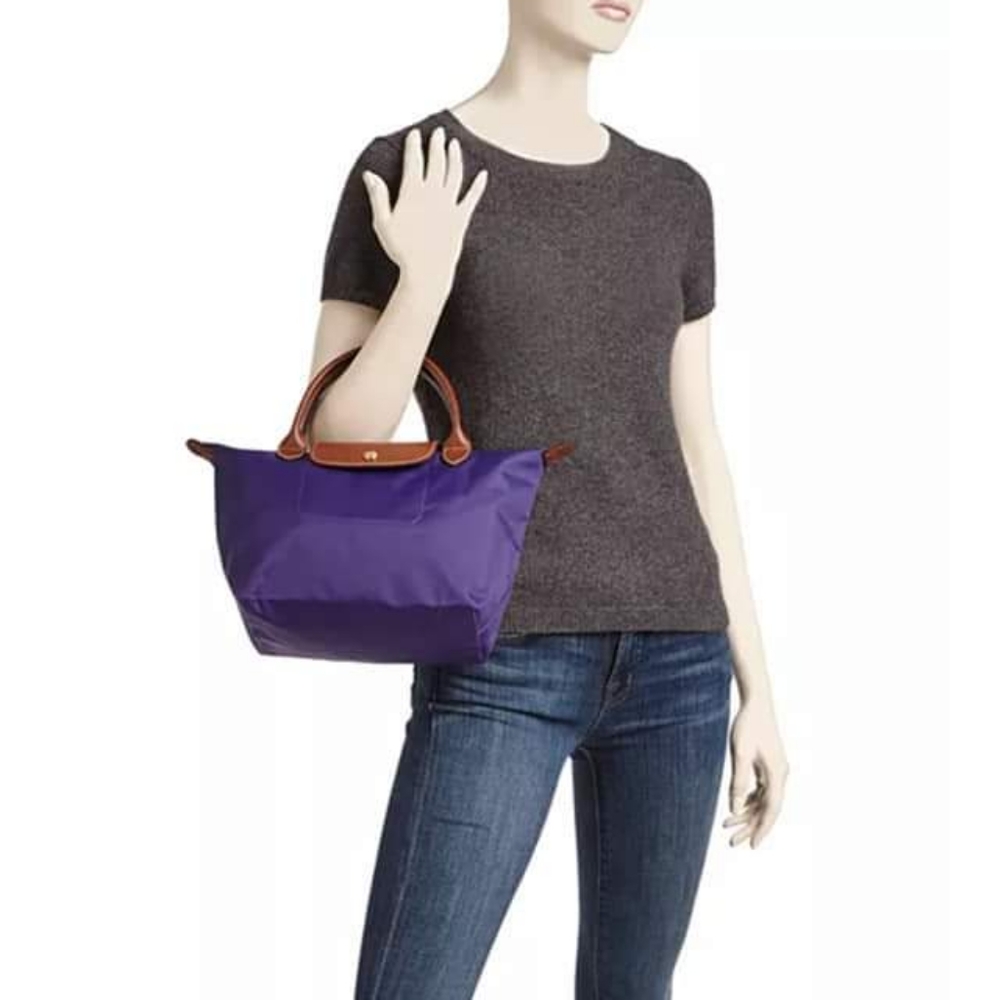 Longchamp Le Pliage small top handle nylon handbag